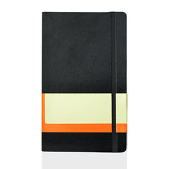 Custom Printed Rulbuk - Santhome Softcover Ruled A5 Notebook Black | Exhibitions, Conferences, Corporate Events | Yalla Printing UAE