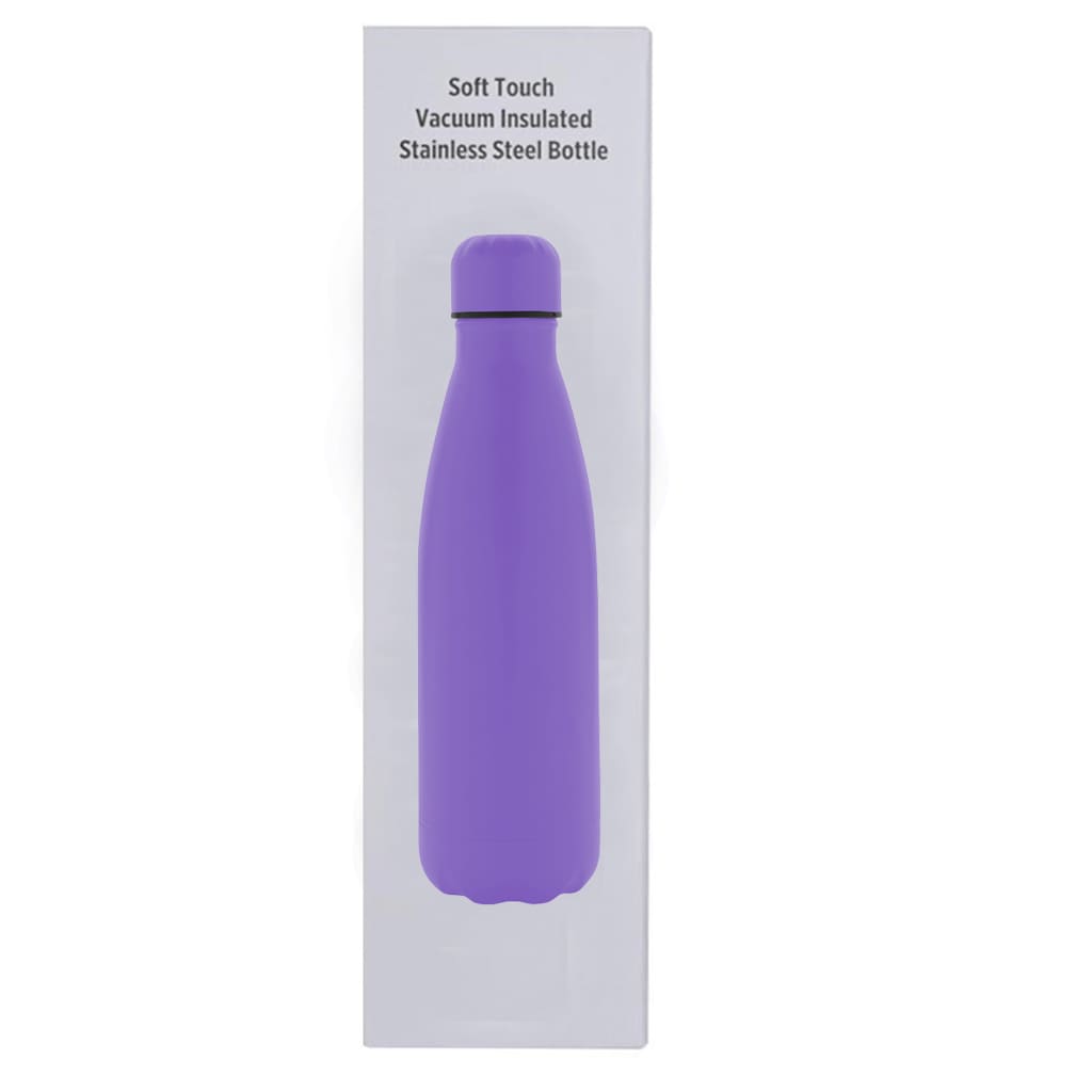 Grodno - Soft Touch Insulated Water Bottle - Violet