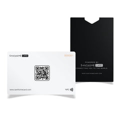 Custom Printed Santhome Card - Digital Business Nfc Card | Exhibitions, Conferences, Corporate Events | Yalla Printing UAE