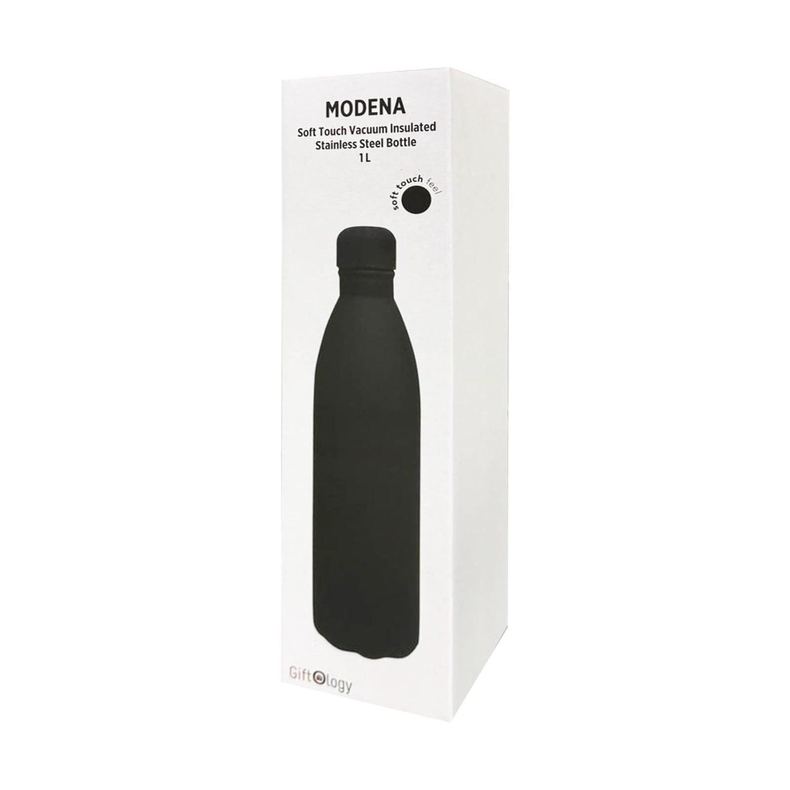 Custom Printed Modena - Giftology Soft Touch Lnsulated Water Bottle - 1L | Exhibitions, Conferences, Corporate Events | Yalla Printing UAE