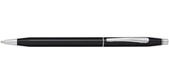 Custom Printed Cross Classic Century® Black Lacquer With Polished Chrome Appointments Ballpoint Pen | Logo Branding Corporate Gift | UAE Delivery | Yalla Printing UAE
