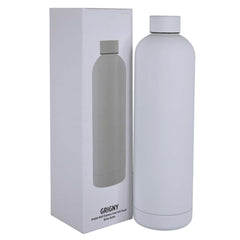 Custom Printed Grigny - Soft Touch Insulated Water Bottle - 1000Ml - Stainless Steel | Exhibitions, Conferences, Corporate Events | Yalla Printing UAE