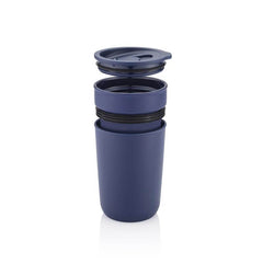 Custom Printed Savona - Hans Larsen Premium Ceramic Tumbler With Recycled Protective Sleeve 12Oz - Ceramic | Exhibitions, Conferences, Corporate Events | Yalla Printing UAE