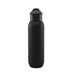 TOLEDO - Hans Larsen Double Wall Bottle with Straw  600 ml - Black