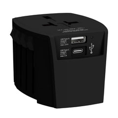 Custom Printed Skross World Travel Adapter Muv USB (Ac) - USB & Type C Ports | Logo Branding Corporate Gift | UAE Delivery | Yalla Printing UAE