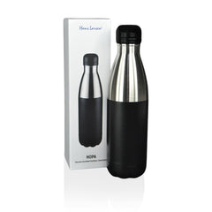 Custom Printed Hopa - Hans Larsen Double Wall Stainless Steel Water Bottle - Stainless Steel | Exhibitions, Conferences, Corporate Events | Yalla Printing UAE
