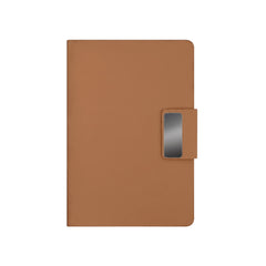 REGENT - Giftology Set of Notebook, Keychain and Pen - Tan