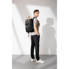 Custom Printed Mainz - Santhome Metro RPET Laptop Backpack - Premium Polyester Fabric | Exhibitions, Conferences, Corporate Events | Yalla Printing UAE