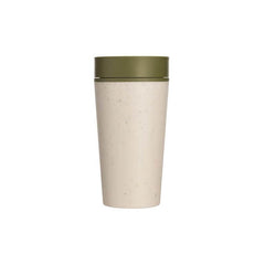 Mugs – Circular Cup 12oz Cream & Honest Green | Custom Packaging Printing | Free Design Support | Yalla Printing UAE