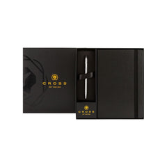 Custom Printed Cross Click™ Chrome Ballpoint Pen & A5 Hardcover Notebook Gift Set | Exhibitions, Conferences, Corporate Events | Yalla Printing UAE