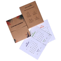 Custom Printed Eco - Neutral® Plantable Calendar With 12 Sheets Seed Paper | Exhibitions, Conferences, Corporate Events | Yalla Printing UAE