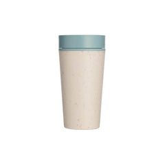 Mugs – Circular Cup 12oz Cream & Faraway Blue | Custom Packaging Printing | Free Design Support | Yalla Printing UAE