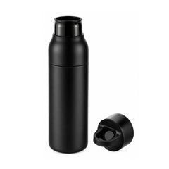 RHODES - Hans Larsen Double Wall Bottle with Push Lid  550 ml - Black
