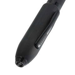 Custom Printed Peerless™ Polished Black PVD Engraved Diamond Pattern with Black PVD Appointments and Swarovski Crystal Rollerball Pen (Blue Ink) | Logo Branding Corporate Gift | UAE Delivery | Yalla Printing UAE