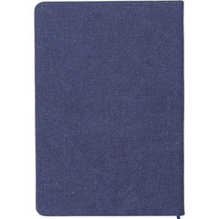 Adana - Santhome Recycled Canvas A5 Hard Cover Notebook With Pu Pocket