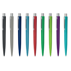 Custom Printed Uma - Lumos Gum Metal Pen - Stainless Steel | Logo Branding Corporate Gift | UAE Delivery | Yalla Printing UAE