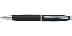 Custom Printed Cross Calais™ Matte Black With Polished Chrome Appointments Ballpoint Pen | Logo Branding Corporate Gift | UAE Delivery | Yalla Printing UAE