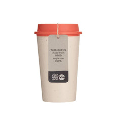 Mugs – Circular NOW Cup 12oz Cream & Caught Out Coral | Custom Packaging Printing | Free Design Support | Yalla Printing UAE