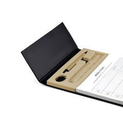 Custom Printed Acerra - A4 Weekly Desk Planner With Pen, Ruler And U - Clips | Logo Branding Corporate Gift | UAE Delivery | Yalla Printing UAE