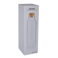 Custom Printed Dellach - Borosilicate Glass Bottle With Cork Lid - 1200Ml | Exhibitions, Conferences, Corporate Events | Yalla Printing UAE