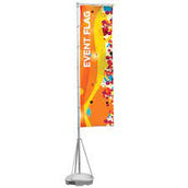 Telescopic Flag - 4x1m (Flag Only, Customizable Design)