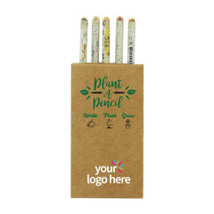 Custom Printed Plantable A Pencils Set | Exhibitions, Conferences, Corporate Events | Yalla Printing UAE