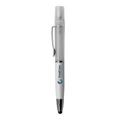 Custom Printed Pen With Stylus And Sanitizer Spray | Logo Branding Corporate Gift | UAE Delivery | Yalla Printing UAE
