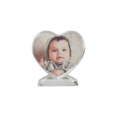 Custom Printed Heart Shaped Photo Crystals | Corporate Award & Recognition Gift | UAE Delivery | Yalla Printing UAE