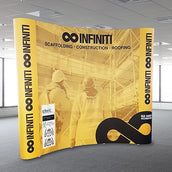 3x3m Pop-Up Display – Portable Exhibition Stand with Full-Color Custom Graphics | Yalla Printing