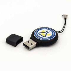 Custom Printed Promotional Rubberized USB | Logo Branding Corporate Gift | UAE Delivery | Yalla Printing UAE
