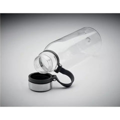 Custom Printed RPET Transparent Bottles 800Ml Ss Lid With Carry Handle - Eco - Friendly RPET | Logo Branding Corporate Gift | UAE Delivery | Yalla Printing UAE