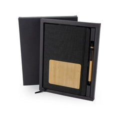 Bamboo Pens – rPET and Bamboo Notebook with Pen Gift Sets | Custom Packaging Printing | Free Design Support | Yalla Printing UAE