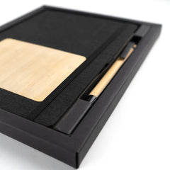 Bamboo Pens – rPET and Bamboo Notebook with Pen Gift Sets | Custom Packaging Printing | Free Design Support | Yalla Printing UAE