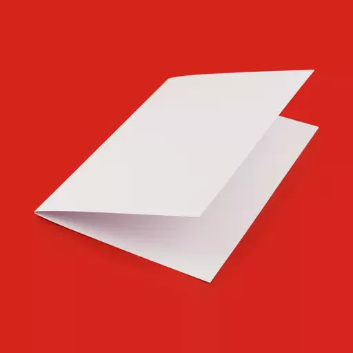 Custom A5 Bi-Fold Card – Personalized Greeting & Invitation Cards for Any Occasion (100 Pcs)