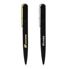 Custom Printed Rubberized Metal Pens | Logo Branding Corporate Gift | UAE Delivery | Yalla Printing UAE