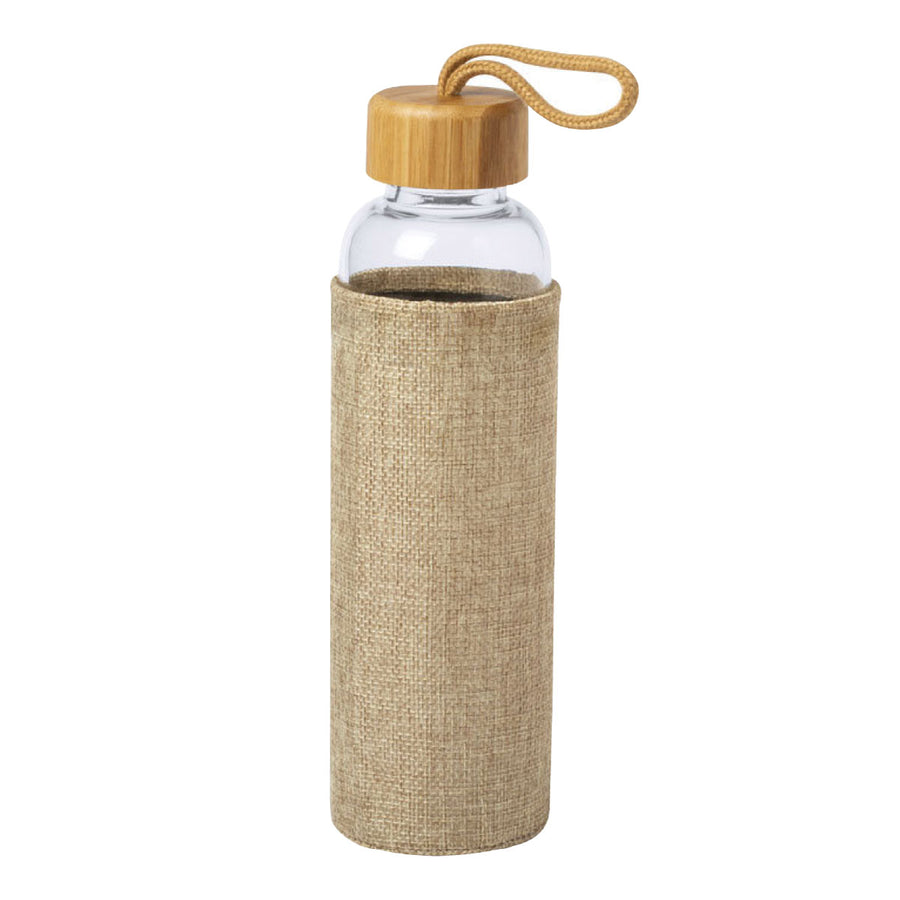 Glass Bottle with Sleeve 500ml – Yalla Printing UAE