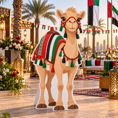 UAE National Day Traditional Camel Cutout