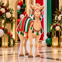 UAE National Day Traditional Camel Cutout – view 2