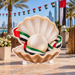 UAE National Day Pearl Shell Cutout