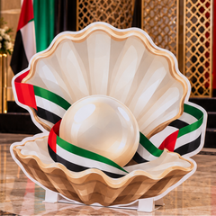 UAE National Day Pearl Shell Cutout – view 3