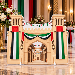 UAE National Day Heritage Souk Gateway Cutout – view 2