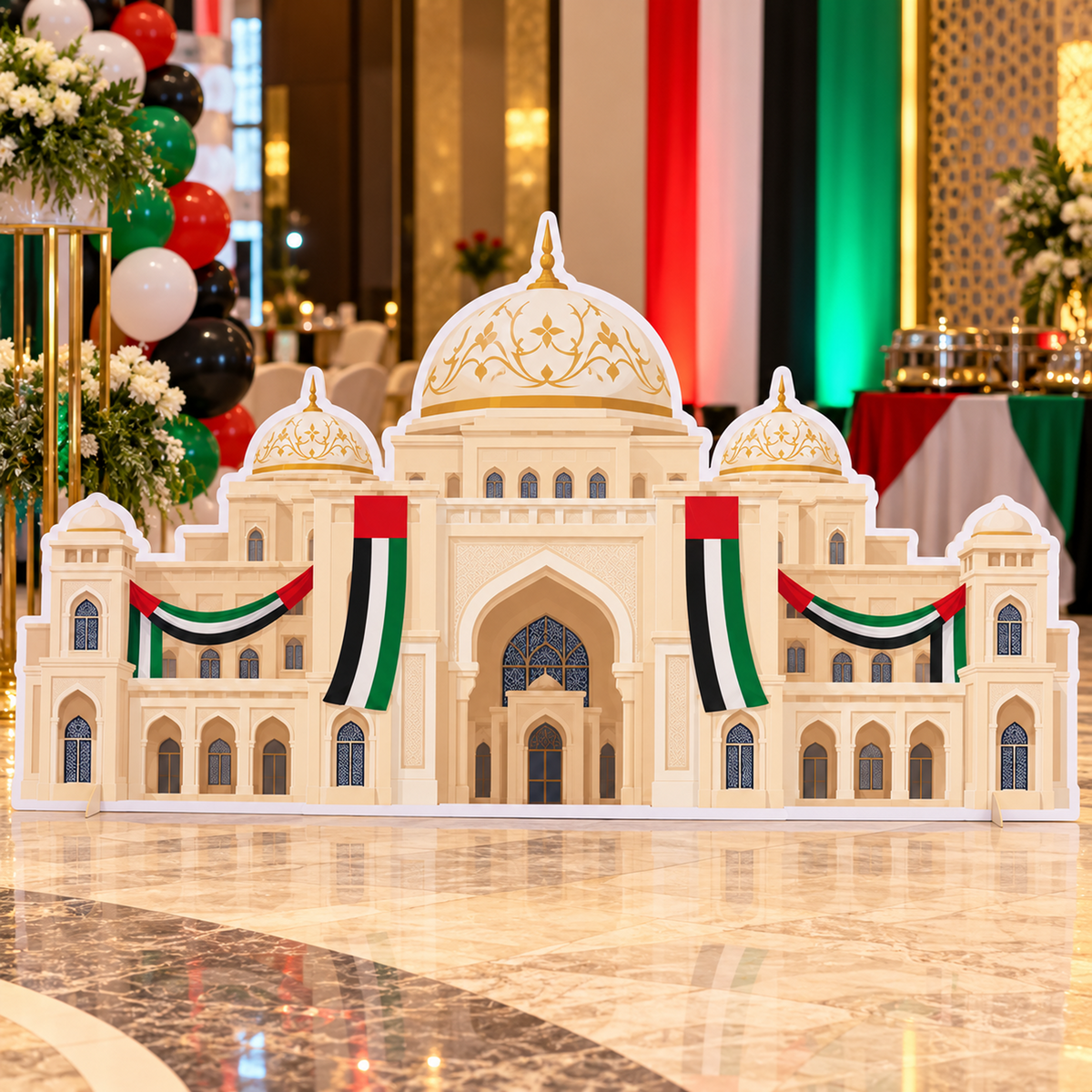 UAE National Day Emirates Palace Cutout