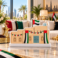 UAE National Day Heritage Courtyard House Tabletop Model
