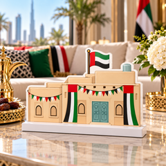 UAE National Day Heritage Courtyard House Tabletop Model – view 3