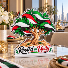 UAE National Day Rooted in Unity Ghaf Tree Table Decoration