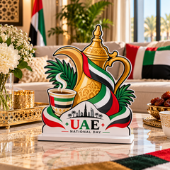 UAE National Day Arabic Coffee Dallah Table Decoration – view 3