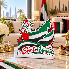 UAE National Day Spirit of Union Map Table Decoration – view 2