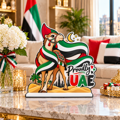 UAE National Day Proudly UAE Camel Table Decoration