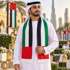 UAE National Day Flag Colour-Block Scarf – view 2