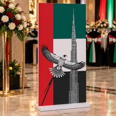 UAE National Day Burj Khalifa & Falcon Display Cutout – view 2